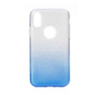 FORCELL Silikonska maskica Shining, za iPhone 11 Pro, plava/srebrna