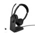 JABRA Slušalice Evolve2 55 MS, crne, Link380c, on-ear, Stereo, USB, BT, stalak