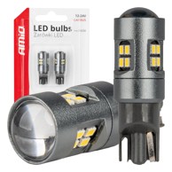 AMIO LED žarulje CANBUS T10 W5W 16SMD 2016 bijele 12V/24V