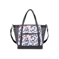 BABYONO Torba UNIQUE, crno/crvena