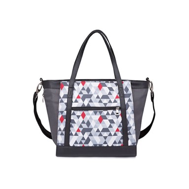 BABYONO Torba UNIQUE, crno/crvena