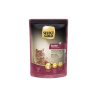 SELECT GOLD Cat Senior 12+ pašteta piletina i losos 85 g