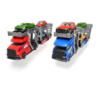 DICKIE Kamion s prikolicom za prijevoz automobila 28 cm