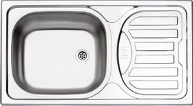 SINK SOLUTION Sudoper A Line 76x43,5 cm, lux 1x, inox