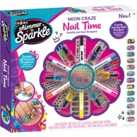 CRAZART Set za uređivanje noktiju Neon Crazy Nail Time