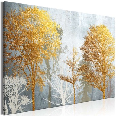 Slika Hoarfrost and Gold Wide 120x80