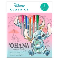 Bilježnica i 6 gel olovaka Disney Stitch