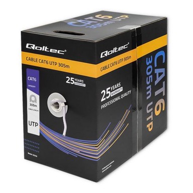 QOLTEC Mrežni kabel UTP CAT6, 50359