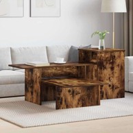 Konzolni stol 80x50x225 cm, dimljeni hrast