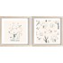 WALLITY Dječje slike u setu od 2 kom Little One 33x33 cm