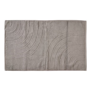 ZONE Siva kupaonska prostirka 50x80 cm Time