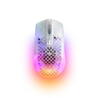 STEELSERIES Miš Aerox 3 Wireless, bijeli, optički, bežični, RGB, 18000 CPI, USB