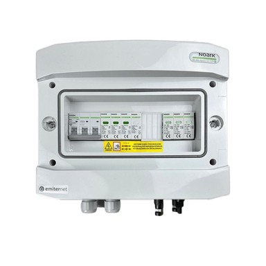 EMI DCAC hermetička kutija IP65 s Noark DC i AC zaštitom tip 1+2 1x PV 10A 3-F