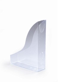 Stalak za časopise Basic, prozirna