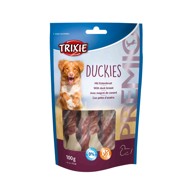 TRIXIE Poslastica za pse Premio Duckies light 100 g