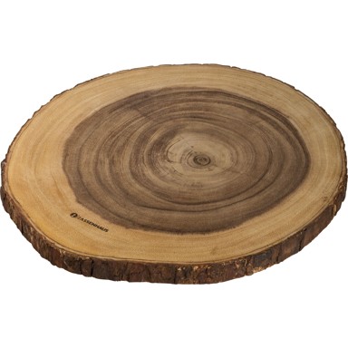 ZASSENHAUS Poslužavnik od akacije, okrugli 45x2,5 cm