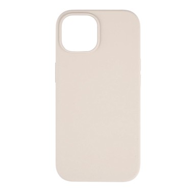 POMOLOGIC Silikonska zaštitna futrola CoverCase za Apple iPhone 15, kompatibilna s MagSafeom, boja slonovače