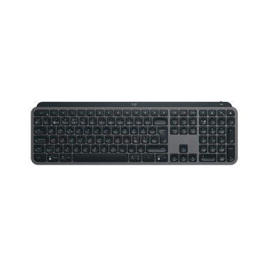LOGITECH Tipkovnica MX Keys S, bežična/Bluetooth, QWERTY danska/finska/norveška/švedska, grafitna