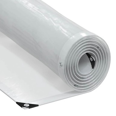 Prozirna cerada s ušicama 6x10 m polietilen