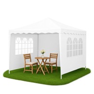 AGA Vrtni paviljon 3x3 m DS7007, bijeli