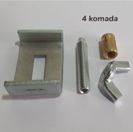 SHR Kopče za podpultnu ugradnju 7070042, set 4 kom