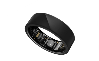 LUNA Pametni prsten 2.0, lunar black, veličina 6