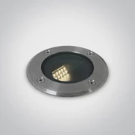 ONE LIGHT Podna ugradbena svjetiljka led 8w/3000k/180lm ip67 inox316 dm69062/w
