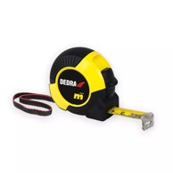 DEDRA Metar s autoblokadom, privjeskom i gumiranim kućištem - 8m/25mm