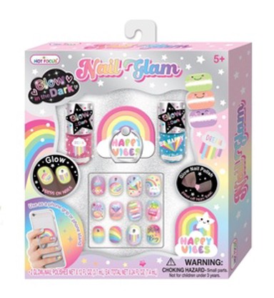 HOT FOCUS Set za nokte Glam Rainbow
