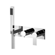SAPHO Ugrađena slavina za tuš Pax (s 3 izlaza), sjajno srebrna