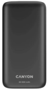 CANYON Prijenosna baterija PB-301, 30000 mAh, crna