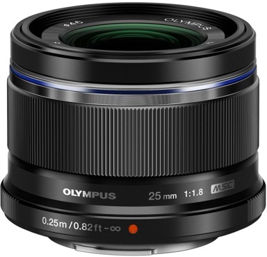 OLYMPUS Objektiv ES-M 2518 1:1,8, crni