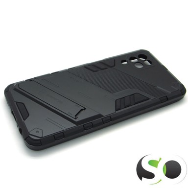 ARMOR Bibercas maskica sa stalkom za Samsung A12 Crna