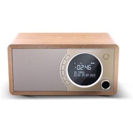 SHARP Digitalni radio DR-450, FM/DAB/DAB+, Bluetooth 4.2, alarm funkcija, smeđa