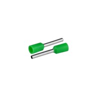PLASTROL KI/T-1X0,75/16,4/50 GN ušičasta stopica, 10,75 mm², 50 kom., zelena