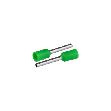 PLASTROL KI/T-1X0,75/16,4/50 GN ušičasta stopica, 10,75 mm², 50 kom., zelena