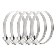 AMIO Set vijčanih stezaljki, 60–80 mm, 5 kom