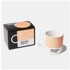 PANTONE Narančasta keramička šalica za espresso 120 ml Peach Fuzz 13-1023