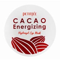 PETITFEE Energizirajuća hidrogel maska za oči s kakaom Cacao Energizing Hydrogel Eye Mask 60 kom