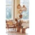 LIGHT & LIVING Pomoćni stol Kalomo promjer 50 cm od masivnog manga okrugao