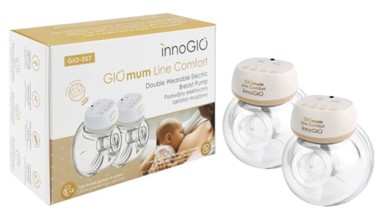 INNOGIO Električna izdajalica GIOmum Line Comfort GIO-357, bijela, prozirna