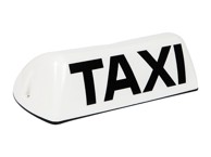 BLOW LED taxi znak na magnet 12 V