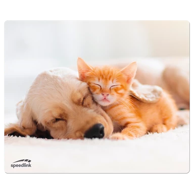 SPEEDLINK Podloga za miš SILK, Dog & Cat