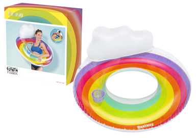BESTWAY Luftić za plivanje 107 cm RAINBOW 43647