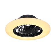 GLOBO LIGHTING Stropni ventilator, daljinski upravljač TRAVO LED 30W CCT