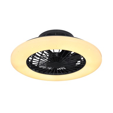GLOBO LIGHTING Stropni ventilator, daljinski upravljač TRAVO LED 30W CCT