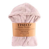 TISECO HOME STUDIO Ružičasti dječji ogrtač od mikropliša, 134-140 Delux