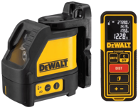 DEWALT Laser sa nosačem DW0889, križno linijski