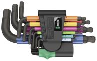 WERA Set kutnih odvijača, 950/9 HEX-PLUS MULTICOLOUR 2
