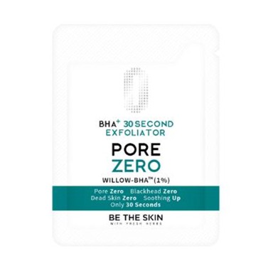 BE THE SKIN Piling za lice BHA+ Pore Zero 30 Second Exfoliator sample 3 g